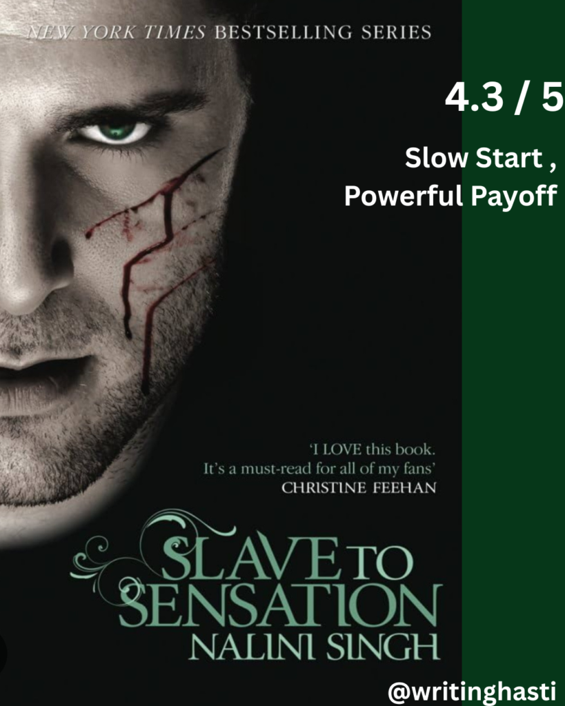 Slave to Sensation by Nalini Singh - Book Review by @writnghasti